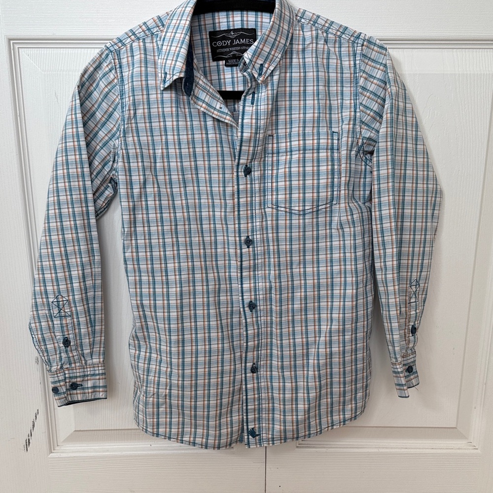 Boys Western Shirt Size Small